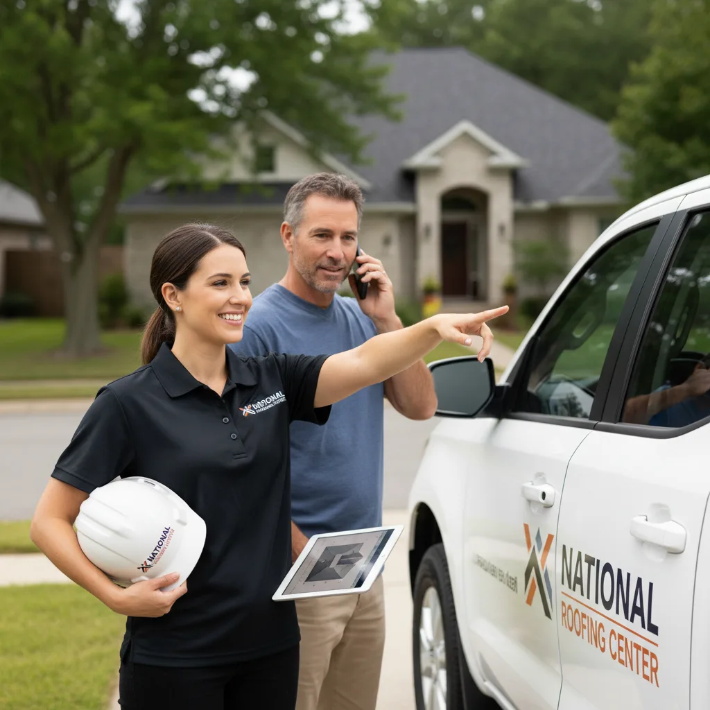 National Roofing Center customer support in Hollis Center